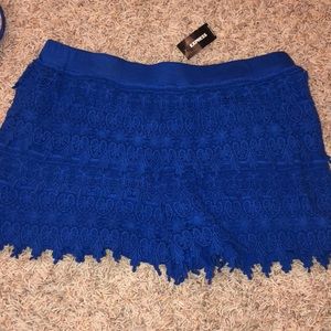 NWT Blue Express shorts